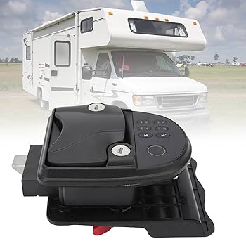 キャンピングカー　エントランスドアロック　キーレス Amazon.co.jp: RV ドアロック キーレスエントリー パスワード
